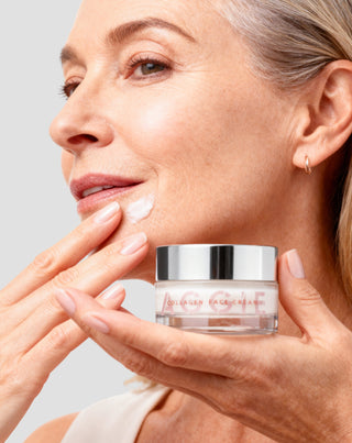 Κρέμα ώριμης επιδερμίδας με κολλαγόνο, υαλουρονικό οξύ και βιταμίνη Ε για γυναίκες 50+ Aggie - 2