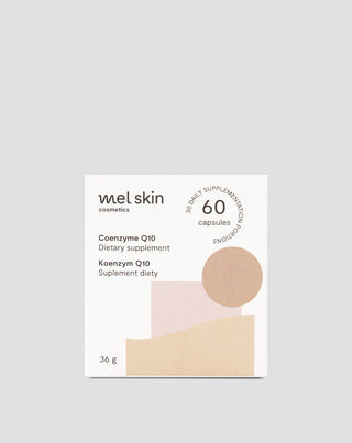 Κάψουλες συνένζυμο Q10 για υγιές καρδιαγγειακό σύστημα, όμορφη επιδερμίδα και μαλλιά Mel Skin 60 τμχ.