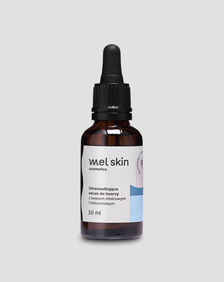 Υπερ-ενυδατικός ορός προσώπου με υαλουρονικό οξύ, Mel Skin - 1