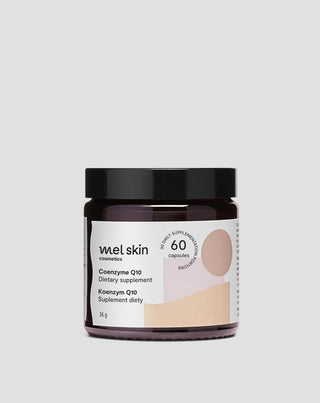 Κάψουλες συνένζυμο Q10 για υγιές καρδιαγγειακό σύστημα, όμορφη επιδερμίδα και μαλλιά Mel Skin 60 τμχ.