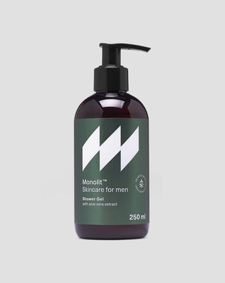 Ανδρικό αφρόλουτρο με αλόη βέρα, άρωμα σανταλόξυλου Monolith - 1
