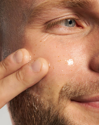 Peeling τζελ καθαρισμού προσώπου για άνδρες με γαλακτικό οξύ Monolite - 3