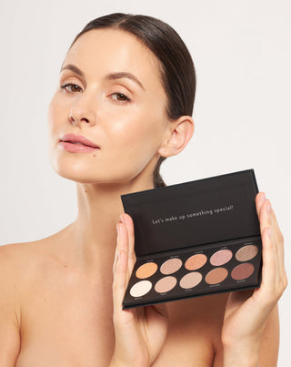 Delicious Eyeshadow Palette Nutridome 10 φωτεινές και ματ σκιές ματιών - 3