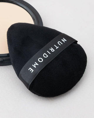 Επαναχρησιμοποιούμενα σφουγγαράκια πούδρας για ακριβή εφαρμογή μακιγιάζ, σετ 3 τεμ. Nutridome - 2