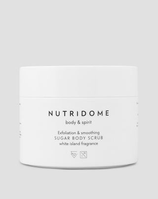 Απολεπιστικό scrub σώματος με ζάχαρη Nutridome 250 g - 1
