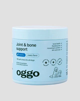 joint &amp; bone support συμπλήρωμα διατροφής για σκύλους για τις αρθρώσεις και τα οστά oggo 180 g