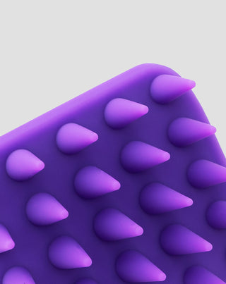 Στριφτό μαλακό μασάζ σιλικόνης για την τόνωση της μικροκυκλοφορίας του τριχωτού της κεφαλής