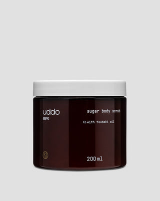 Απολέπιση σώματος με ζάχαρη, λάδι macadamia, βούτυρο καριτέ και λάδι αβοκάντο Uddo - 1