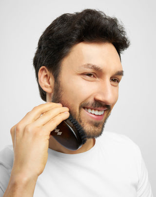 Βούρτσα γενειάδας από ξύλο οξιάς με φυσικές τρίχες αγριογούρουνου Monolith