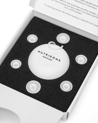 Ωτοασπίδες σίγασης σετ τεσσάρων μεγεθών Nutridome