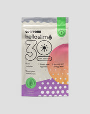 Καθαρισμός ημέρα τσάι αποτοξίνωσης σώμα σε 30 ημέρες φρούτα και βότανα Hello Slim Oh!Tomi