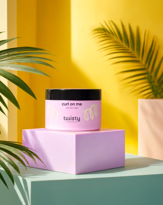 Κρέμα μπούκλας φυσικός ενεργοποιητής μπούκλας για σγουρά και σγουρά μαλλιά Twisty