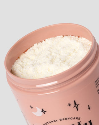 Lili&Mu σκόνη μπάνιου από κατσικίσιο γάλα για μαμάδες με έλαιο jojoba και πανθενόλη - 2